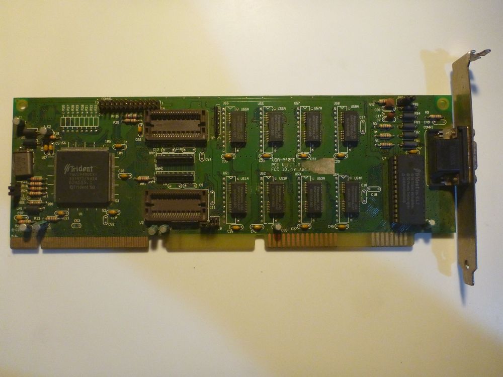 Placa De Vídeo Trident Tgui9440-1 Pm-v513 Rev:a1 Vesa | MercadoLivre
