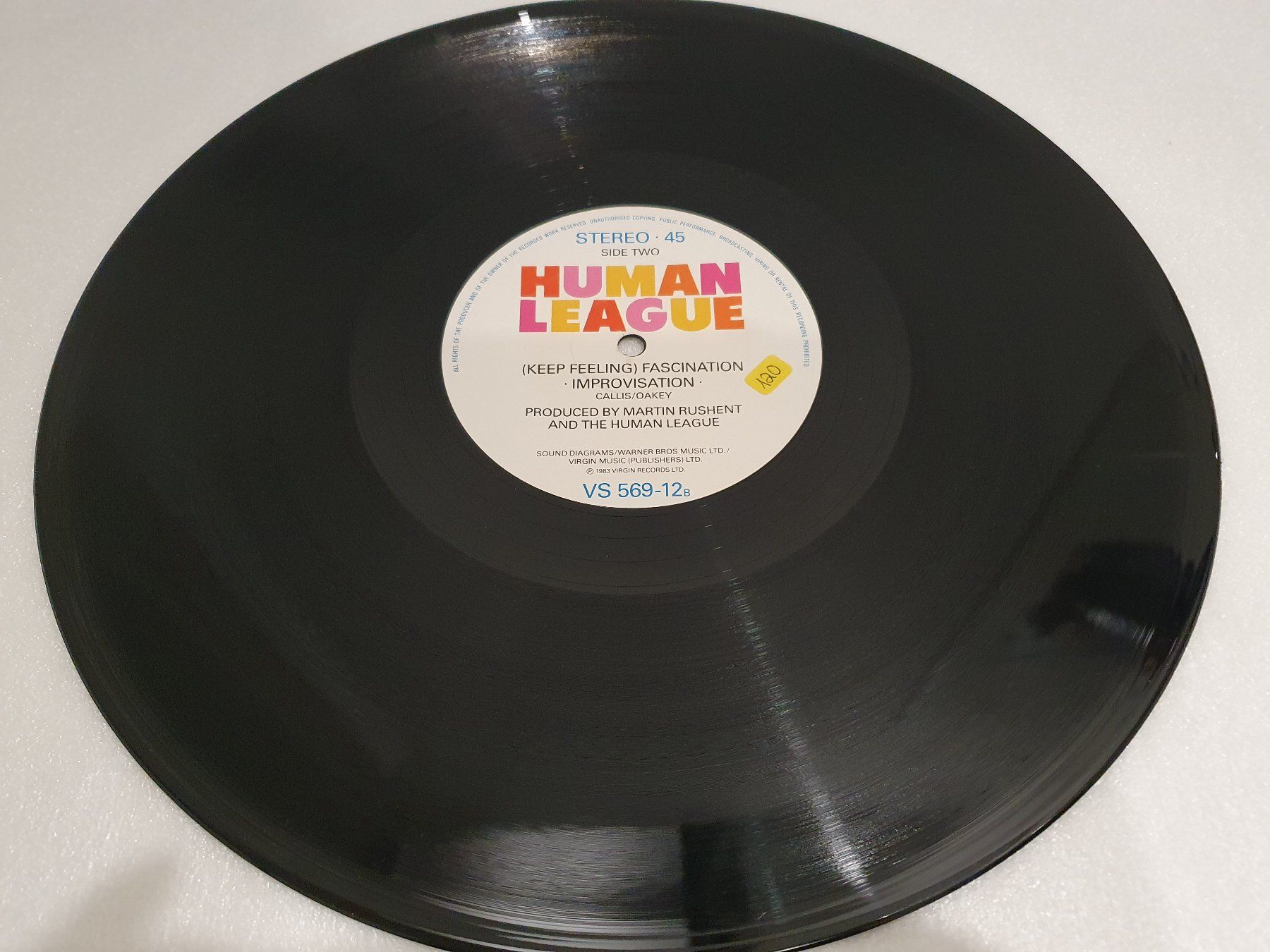 Dischi in vinile: Human League – Fascination – Usato da Uster venduto da Vinyl-Leidenschaft 4