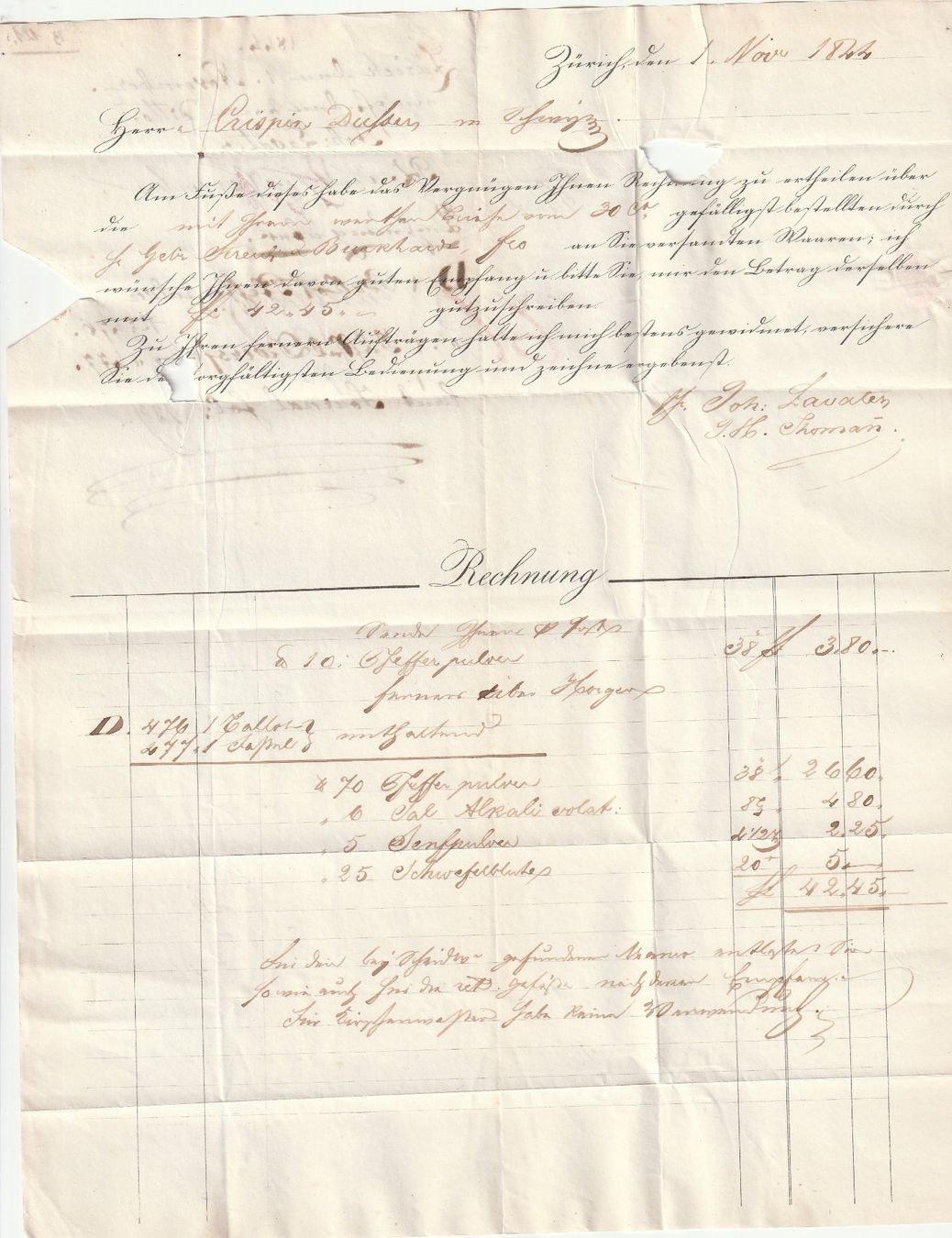 Alle Briefmarken: Brief-Schwyz-1844 – Gebraucht aus uttwil von Koehlerfred 1