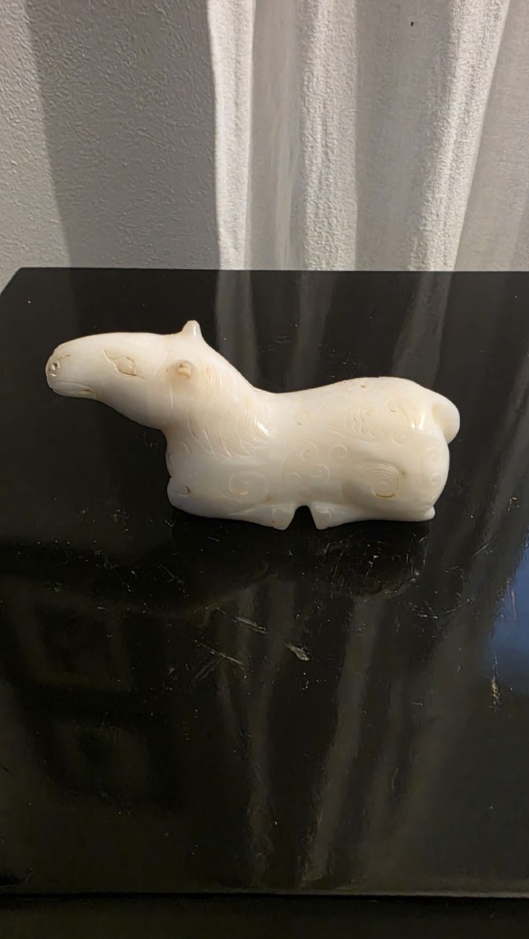 Figuren: Jade Figur Pferd – Gebraucht aus Heiden von Imocan82