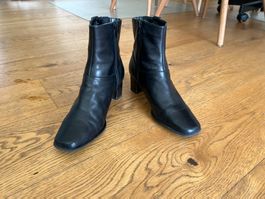 Clarks Ankle Boots schwarz Größe 38.5