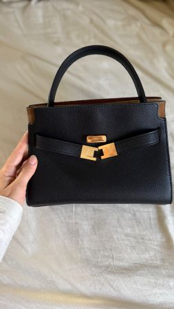LEE RADZIWILL PETITE DOUBLE BAG - HANDTASCHE - BLACK