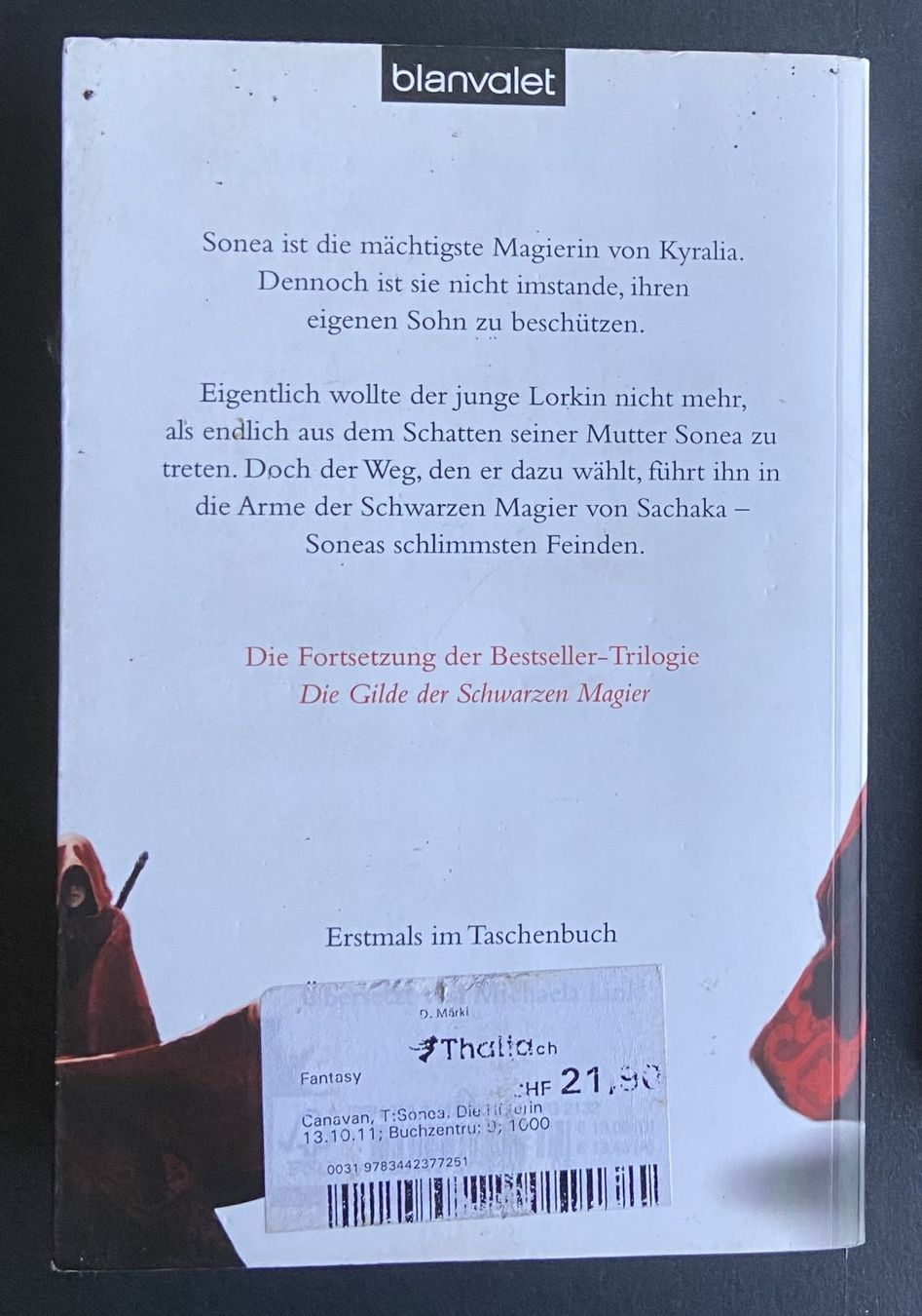 Bücher: 2 Taschenbücher Trudi Canavan / Jack Whyte – Gebraucht aus Böckten von Hansi36 3