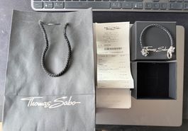 Thomas Sabo Lederarmband - neuwertigen Zusand