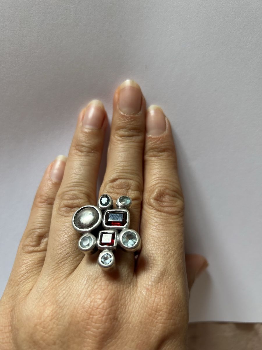 Anelli: Bague moderniste avec bohème – Usato da Grimisuat venduto da eliseba88 1