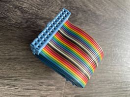 60cm Flach Kabel 26 Polig mit Steckern auf beide Seite NEU !