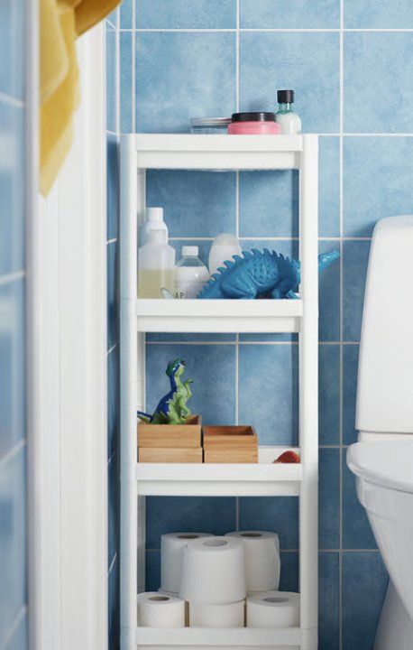 Ikea Scaffali: IKEA weisses Regal fur Badezimmer – Nuovo (secondo la descrizione) da Zürich venduto da aygo_a 1