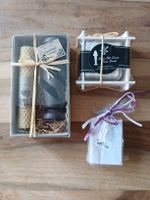 Gift Set: 1 Candle Holder, 2x Soap (Tea Tree and Olive)