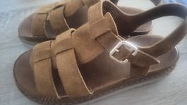 Sandaletten Paul Green Plateau caramel Grösse 38 neuwertig