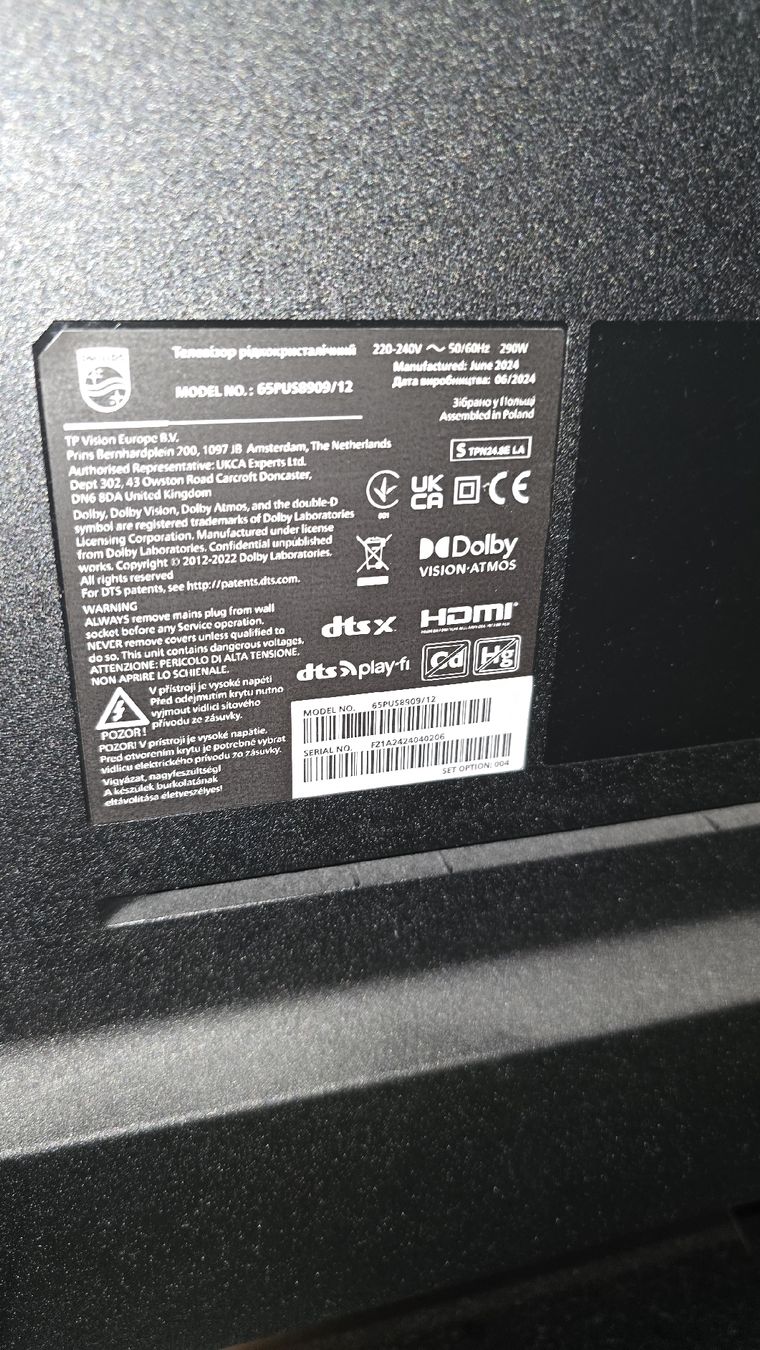 Appareils TV: Damaged Philips 65PUS8909/12 65" 4K UHD Android TV📺 – Défectueux à Wädenswil par SwissCapriz 3