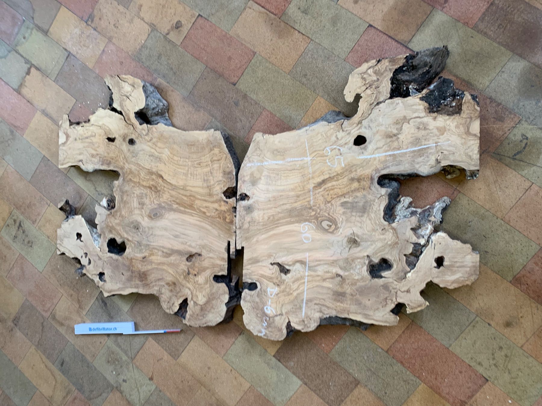 Holzartikel: Olivenholz Scheibe / Brett – Gebraucht aus Seedorf UR von Lochy 3