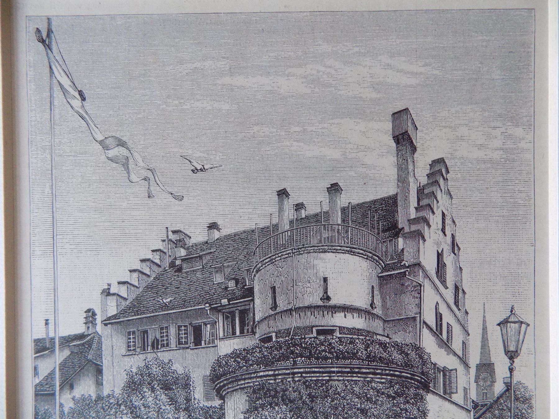 Gravures: altes Stadthaus Zürich – D'occasion à Risch par Rischli15 7