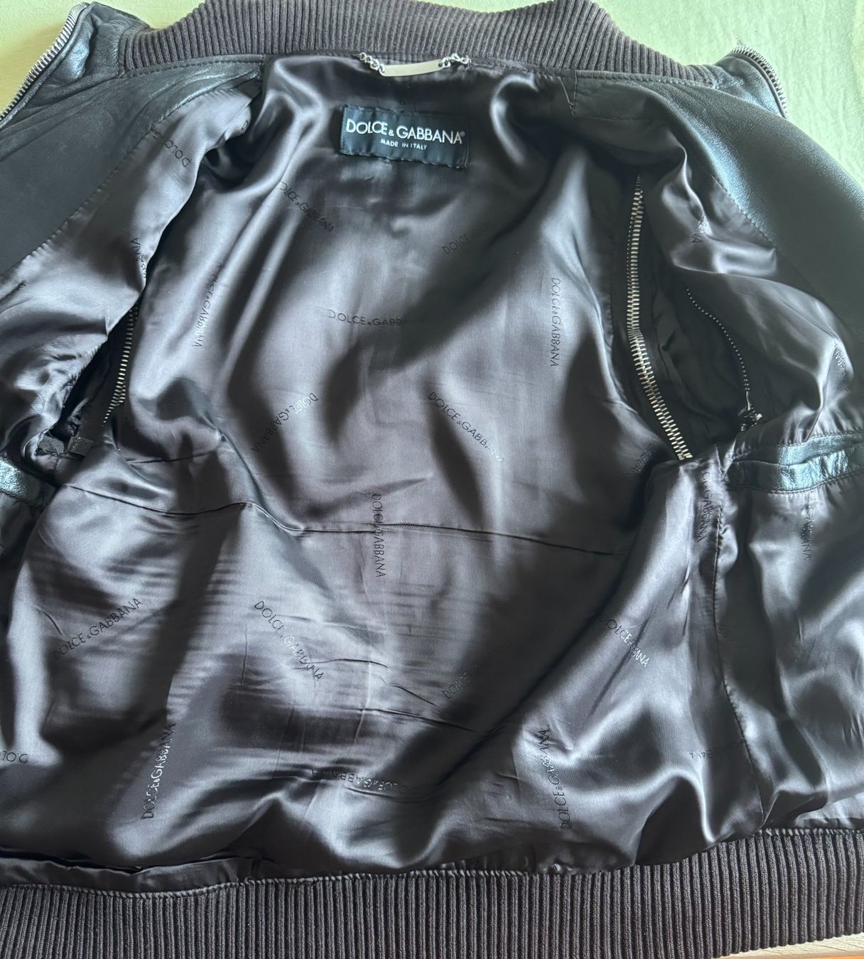 Dolce & Gabbana Jacken: Dolce & Gabbana Mainline - Archive Leather Jacket / Gillet – Gebraucht aus Canobbio von kk_dee 9