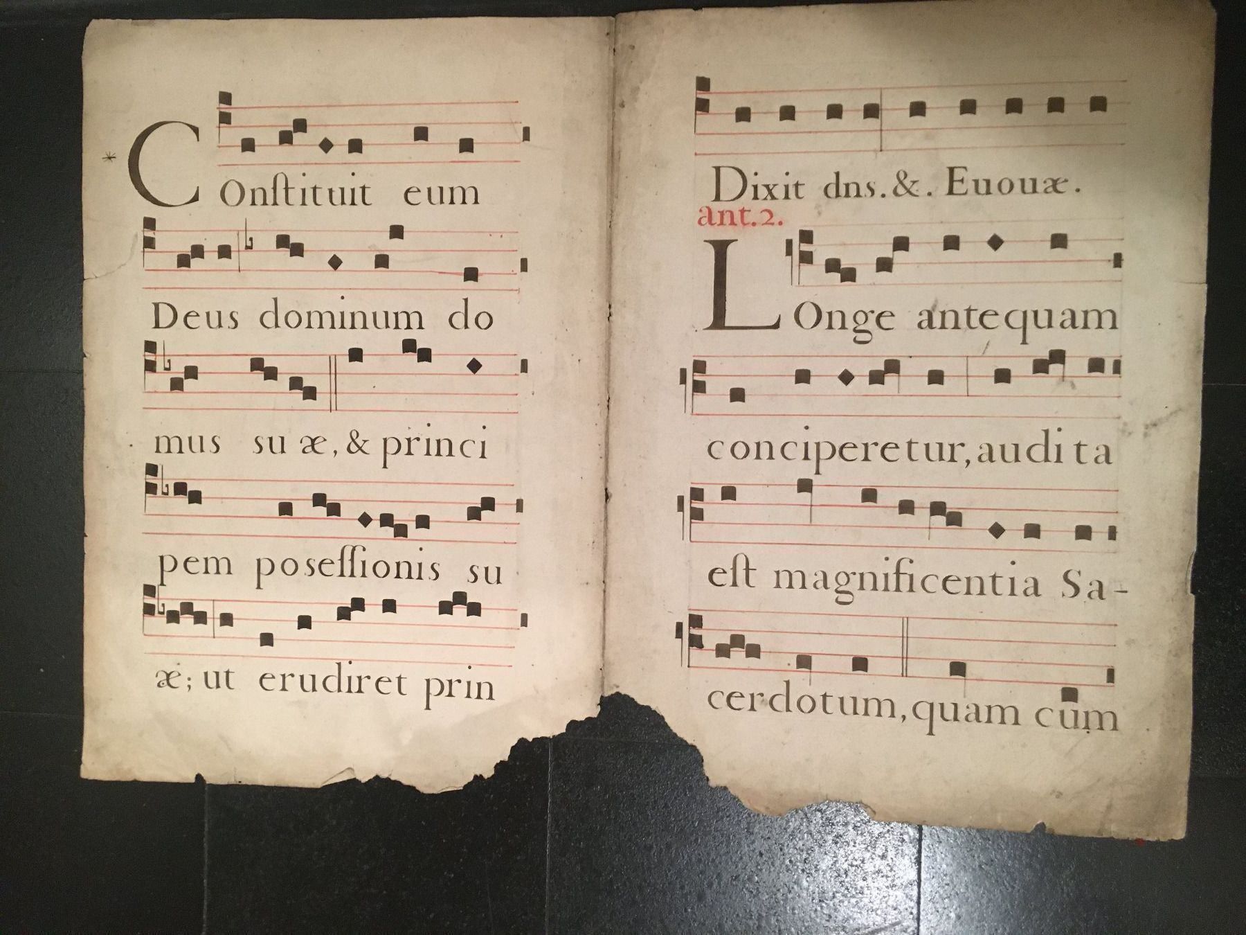 Carta: Antikes Notenblatt, Papier – Usato da Uster venduto da jelk