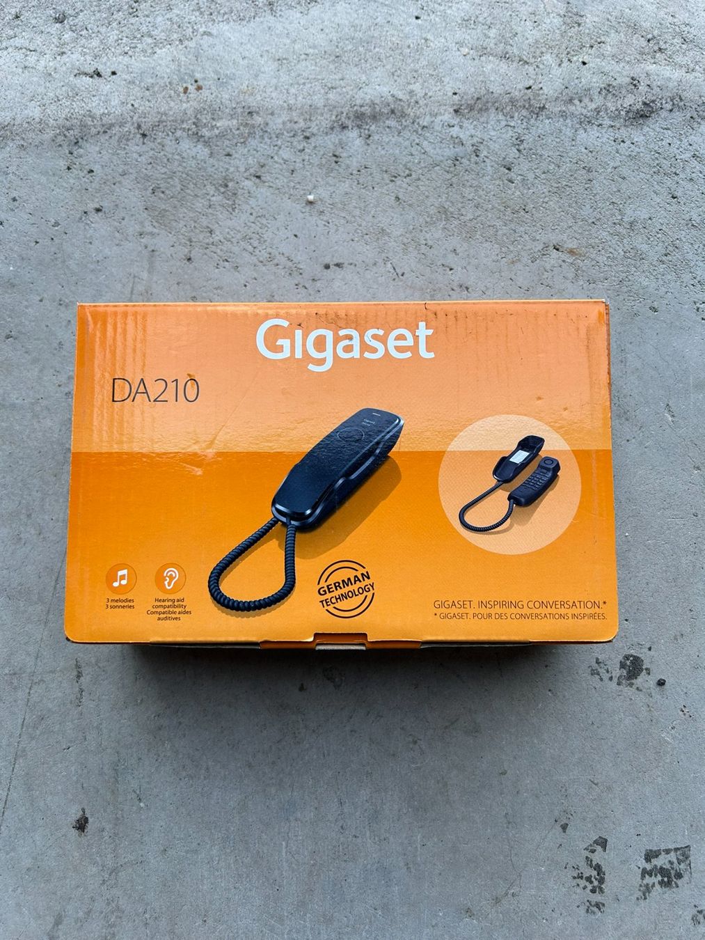 Gigaset Telefoni: Gigaset DA210 WS Telefon – Nuovo e nell'imballaggio originale da Glis venduto da ict_jwz7