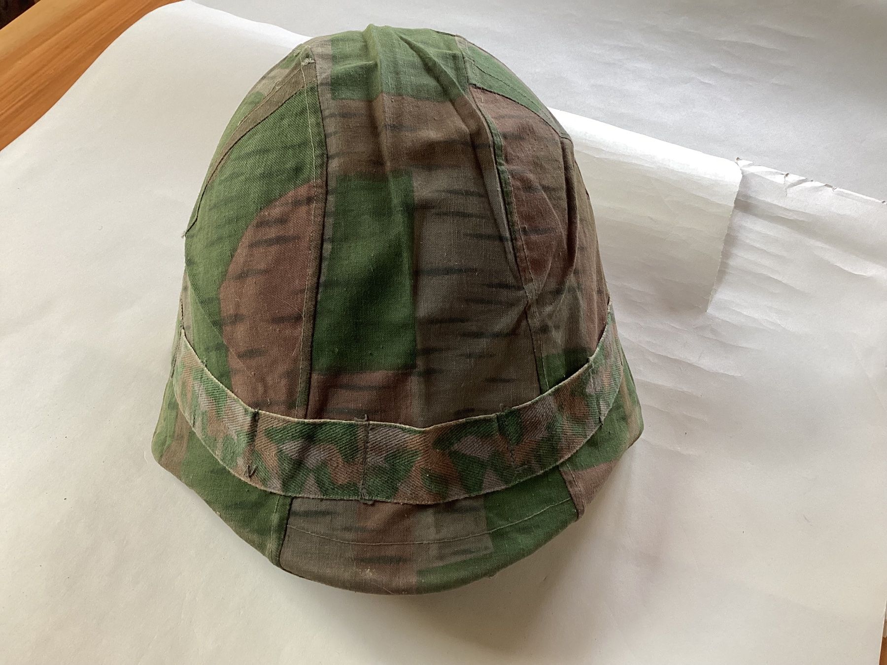 Schweizer Armee Uniformi: Helmbezug Ord, 40 – Usato da niederurnen venduto da Hagugelmann 4