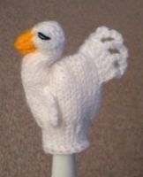 Fingerpuppen Wassertiere_7b und Kolibri