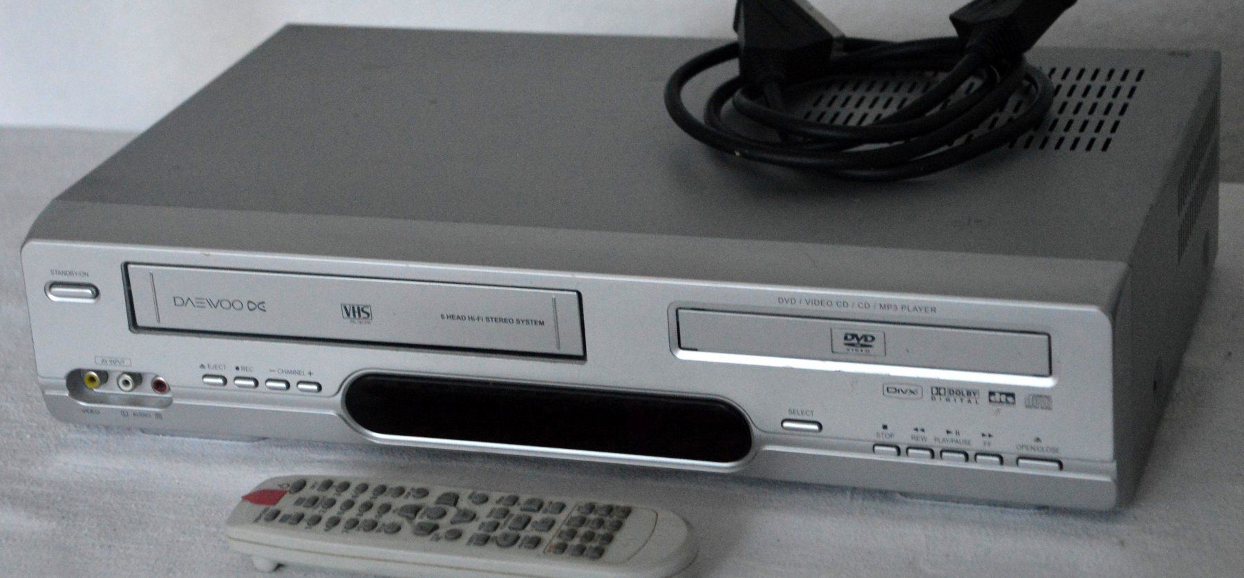 Registratori: Combo DVD VHS Daewoo SG-812X – Usato da Collonges venduto da arashee 1