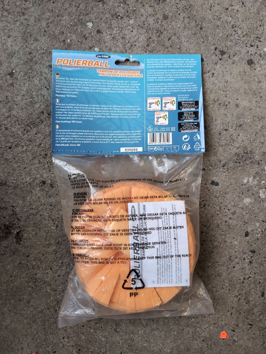 Pflegeprodukte: Nigrin Polierball  – Neu und originalverpackt aus Baar von Rbelcanto 1