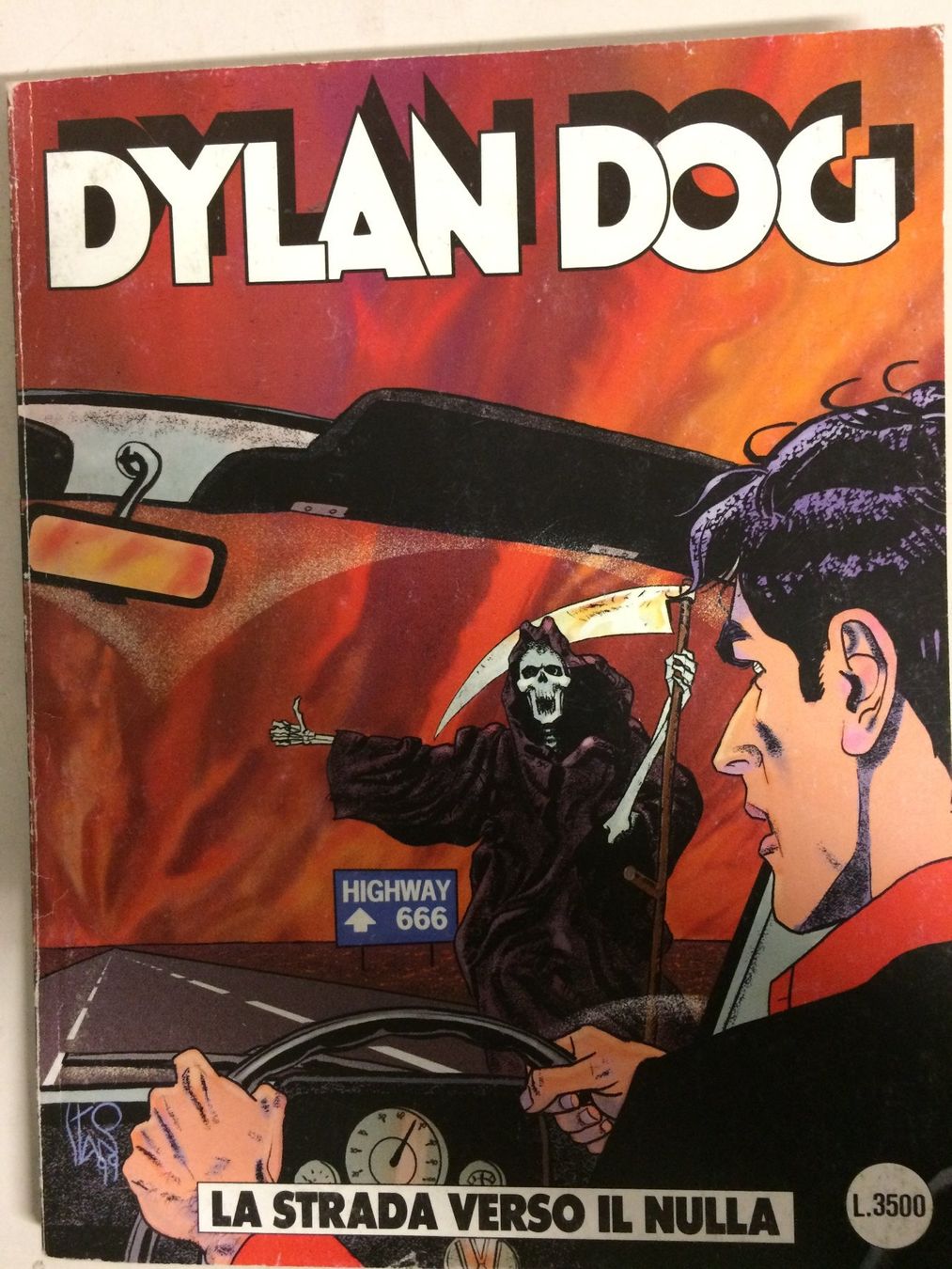 Fumetti: DYLAN DOG  # 153 STRADA VERSO IL NULLA  Sergio Bonelli‪ 1999 – Usato da Vezia venduto da Aquarius_Age