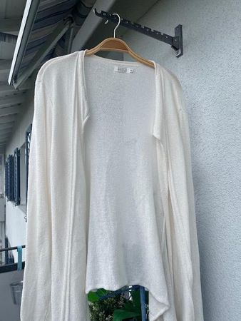 Edle Masai Damenstrickjacke, XL, Leinen-Viskose-Gemisch