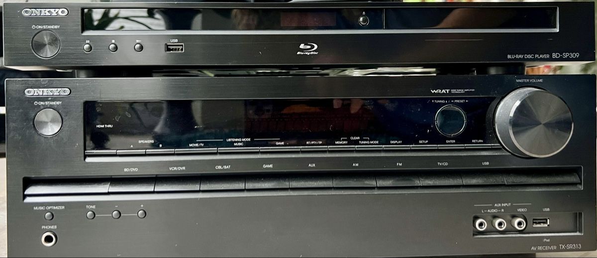 Bose Home Cinema: Bose Heimkino System mit Onkyo Receiver und Blu-Ray Player – Usato da Ermatingen venduto da mydushi 4