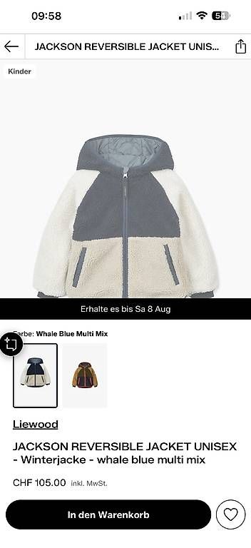 Liewood Vestes & Manteaux: Liewood Wendejacke in Gr. 140 – D'occasion à Langnau i. E. par hul_kqv6 3