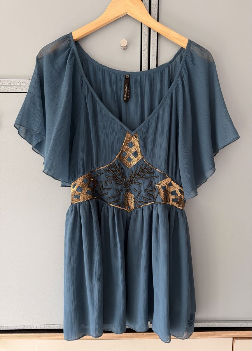 Pepe Jeans Tuniche: Tunika im Boho Stil mit Pailletten – Usato da Einsiedeln venduto da kalliopee