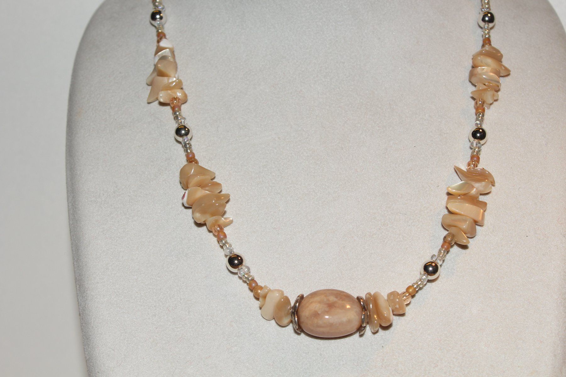 Catenine: Halskette Perlmutt/Achat/Glas – Nuovo e nell'imballaggio originale da Kriens venduto da Wolly85 1