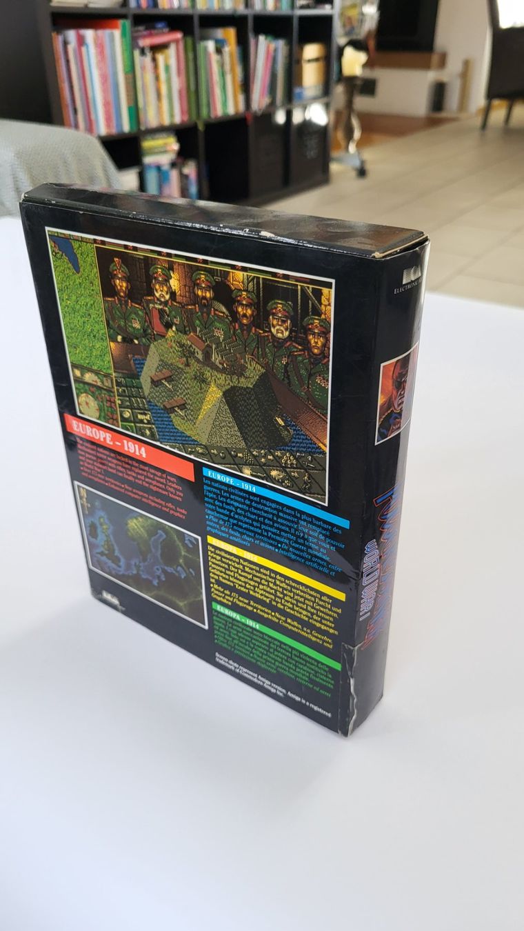 Giochi: Amiga Spiel - Powermonger World War 1 Edition - Big Box – Usato da Rosshäusern venduto da West66 2