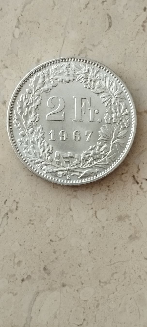 Toutes les monnaies: 2 Franken CH Silber 1967 – D'occasion à Oberdorf SO par and_jxk2