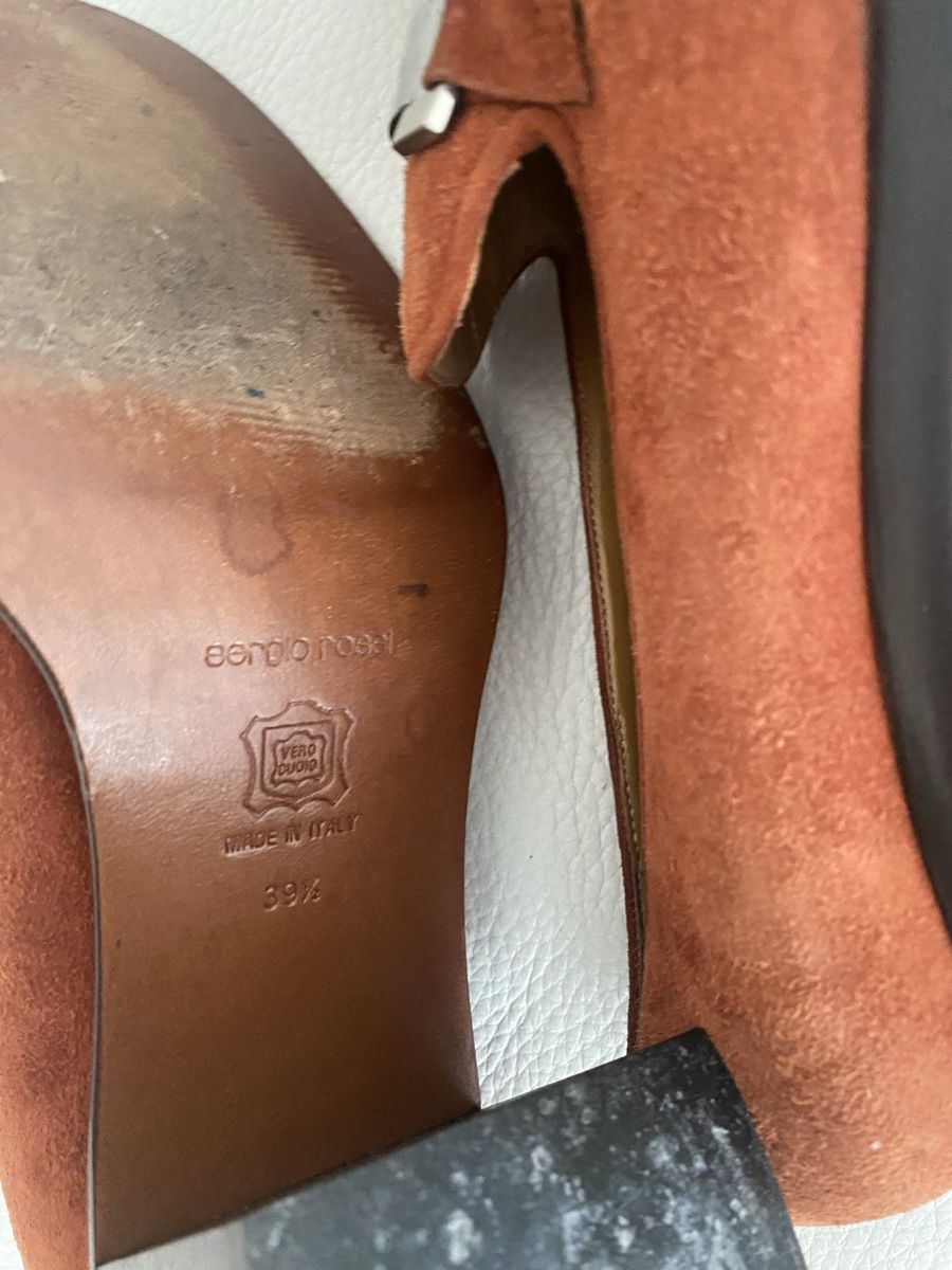Sergio Rossi Scarpe da donna: Sergio Rossi Leder schuhe 🌸 – Usato da Opfikon venduto da Luis144 6
