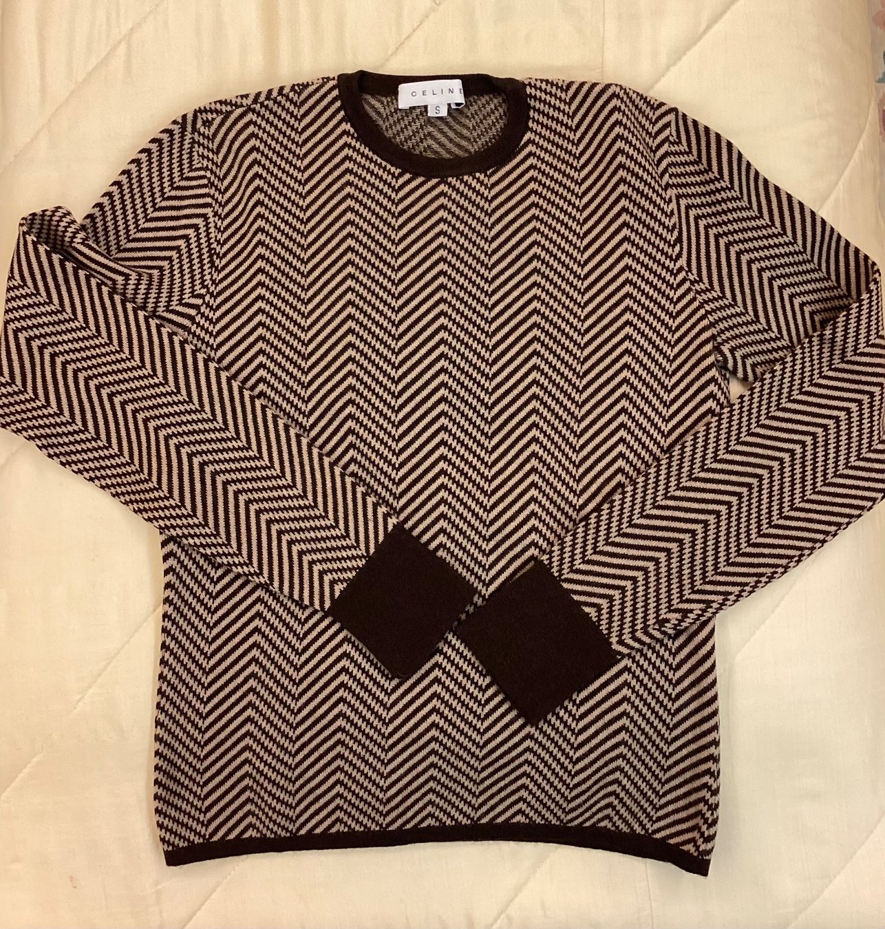 Celine Maglioni & Felpe: Céline eleganter Pullover mit passendem Schal Grösse S – Usato da Samedan venduto da sylvierosa 5