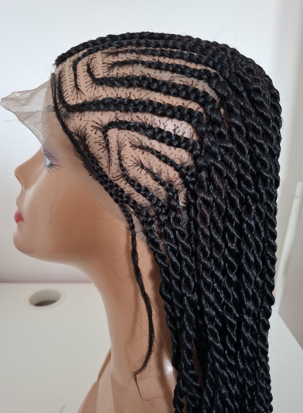 Parrucche: Black Twist Wig | Natural Style | Lace Front – Nuovo (secondo la descrizione) da Lausanne venduto da usa_xd5k 3
