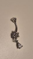 Bauchnabelpiercing mit Strass, neu und ungetragen