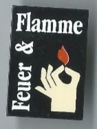 "Flamme & Feuer" – Pin