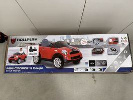 Rollplay MINI Cooper S Coupé Elektro-Kinderauto 6V – mit Fer