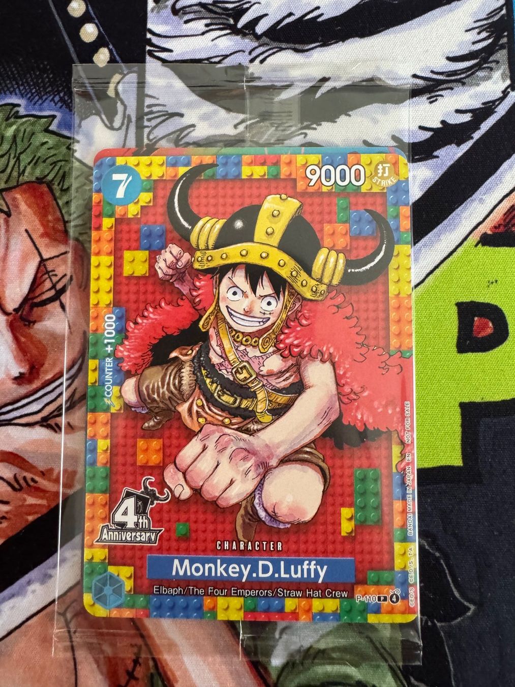 Bandai Sammelbilder & Trading cards: Lego Luffy 4th Anniversary – Neu und originalverpackt aus Pfeffingen von Soemmel