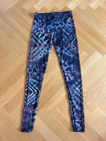 Damen Sport Leggings – Batik Muster, multicolor