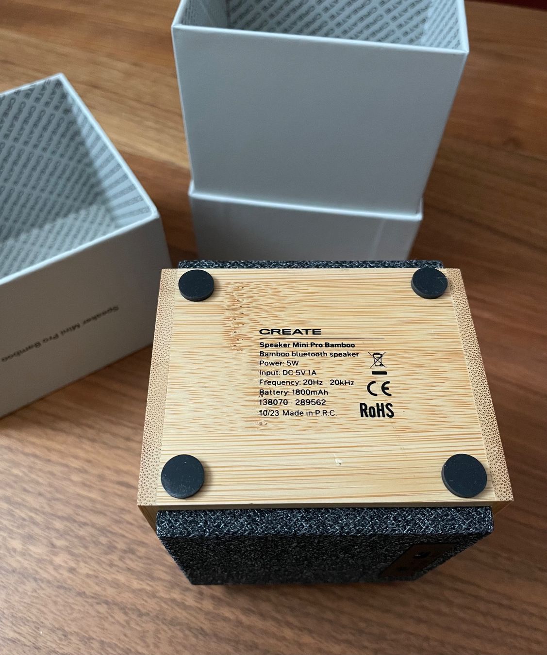 Casse acustiche: Lautsprecher Mini Pro (Bamboo) – Nuovo e nell'imballaggio originale da Luzern venduto da Sara_2 4