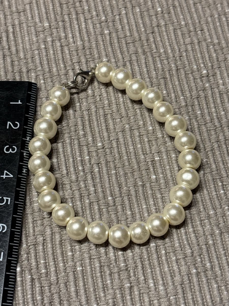 Bracciali & Braccialetti: Modeschmuck Perlen Armkette – Nuovo (secondo la descrizione) da Rümlang venduto da Fledermaus16