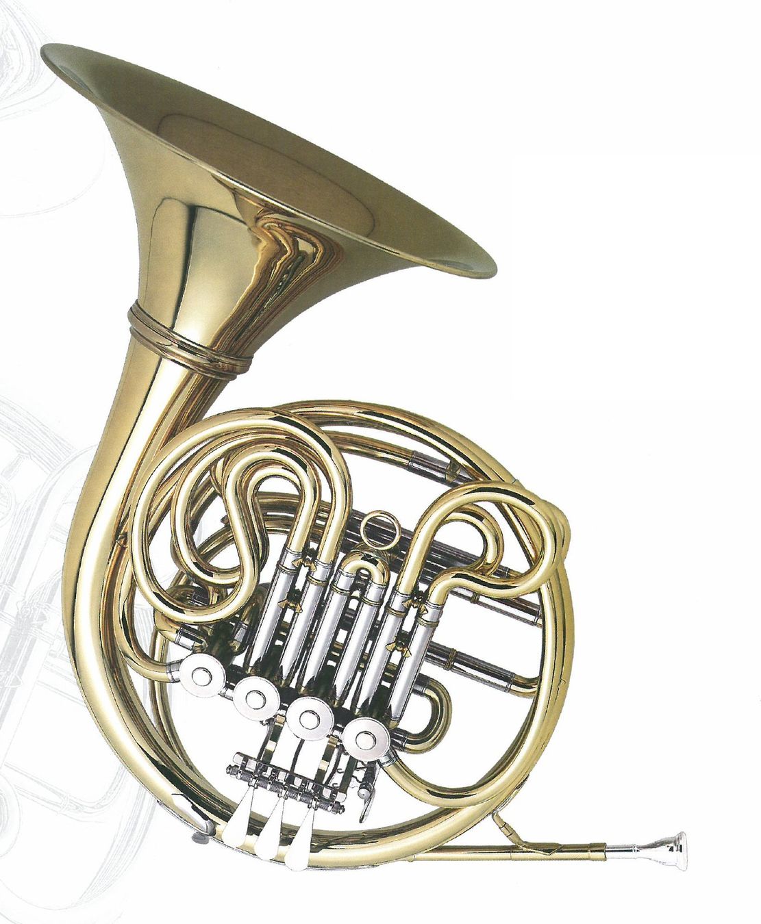 Strumenti musicali: WERIL F/B-Doppelhorn lackiert – Nuovo (secondo la descrizione) da Schaffhausen venduto da outlet-music