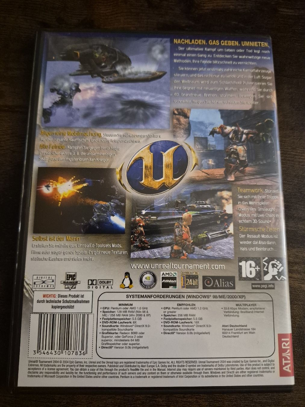 Spiele: Atari Unreal Tournament 2004 – Neu (gemäss Beschreibung) aus Dielsdorf von BARDARRU 1