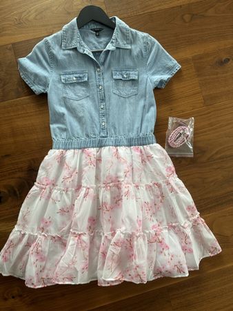 Guess „casual dress“ Blue & Pink für Mädchen