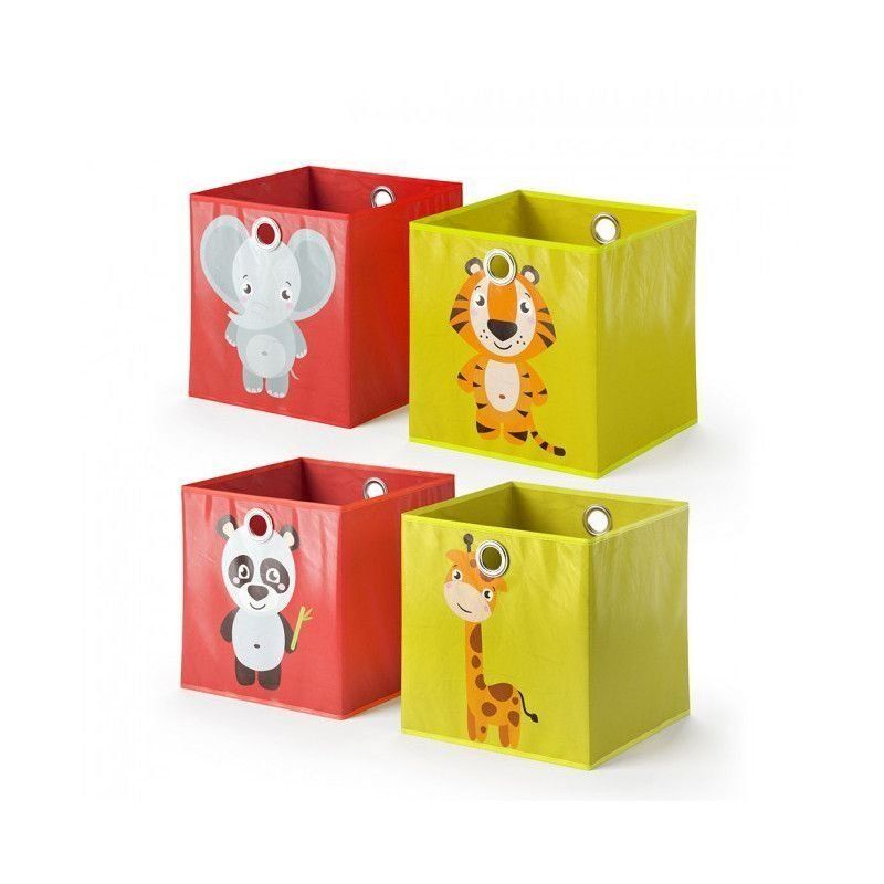 Scaffali: Faltbox - Elefant Tiger - 30x30x30cm - Kinderregal - Box – Usato da Wallenwil venduto da toesstal-vertrieb 3