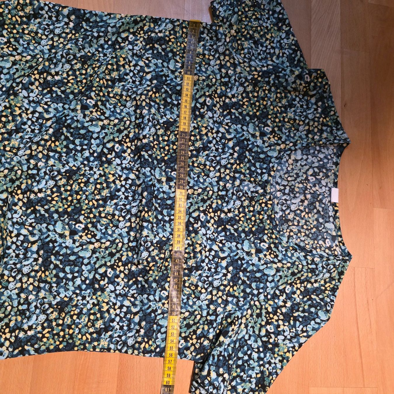 Camicette: Damenbluse Gr. 42 Türkis Petrol 100% Polyester – Usato da Wald ZH venduto da CapLux 6