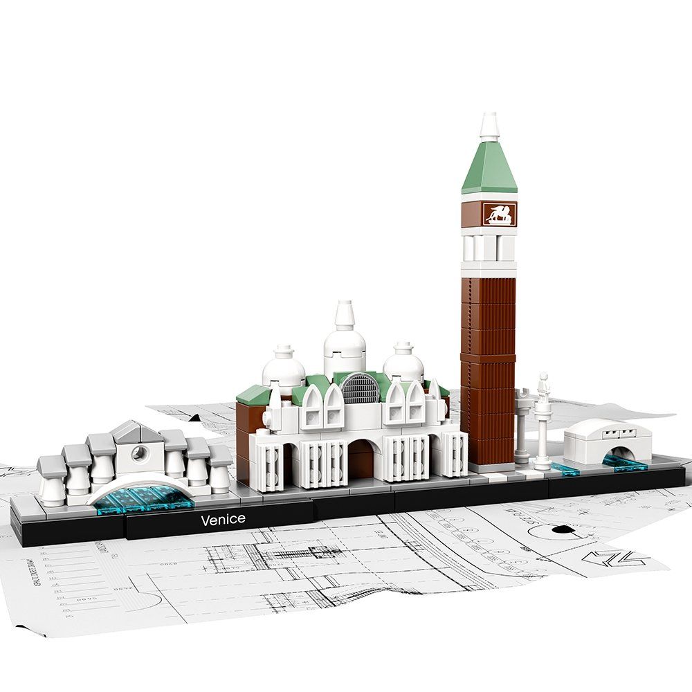 Lego Kit di costruzioni: Lego Architecture 21026 Venedig – Usato da Oppligen venduto da Pin-Fall-Shop