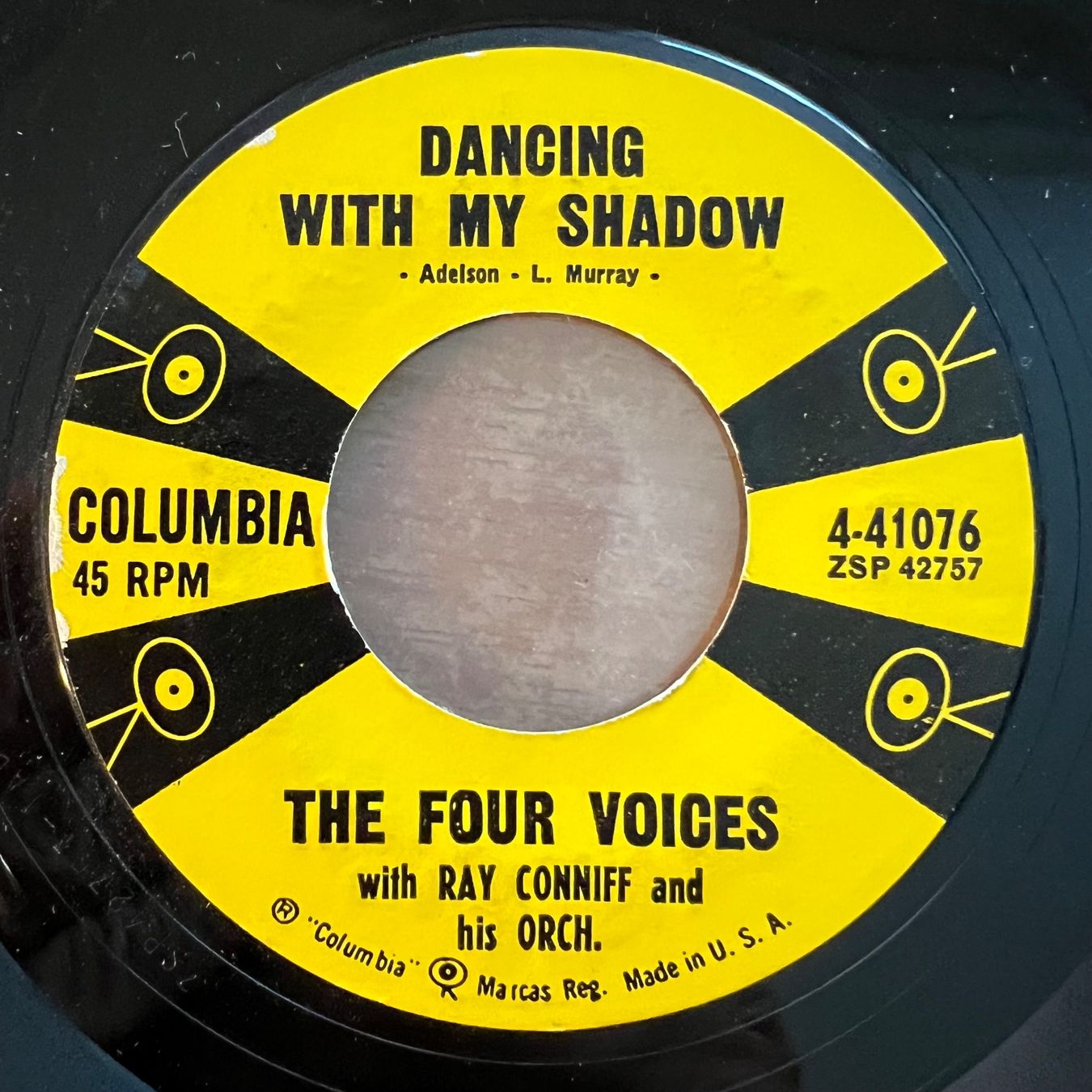 Vinyles: Four Voices - Dancing With My Shadow / 1. US-Press. 1957 – D'occasion à Gais par soundcave57