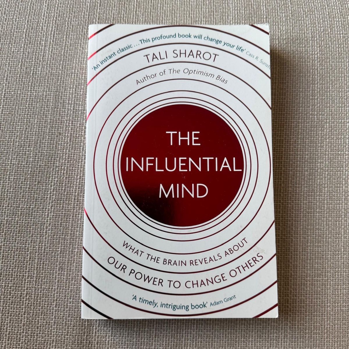 Libri: The Influential Mind by Tali Sharot – Usato da Zürich venduto da M4xi_13