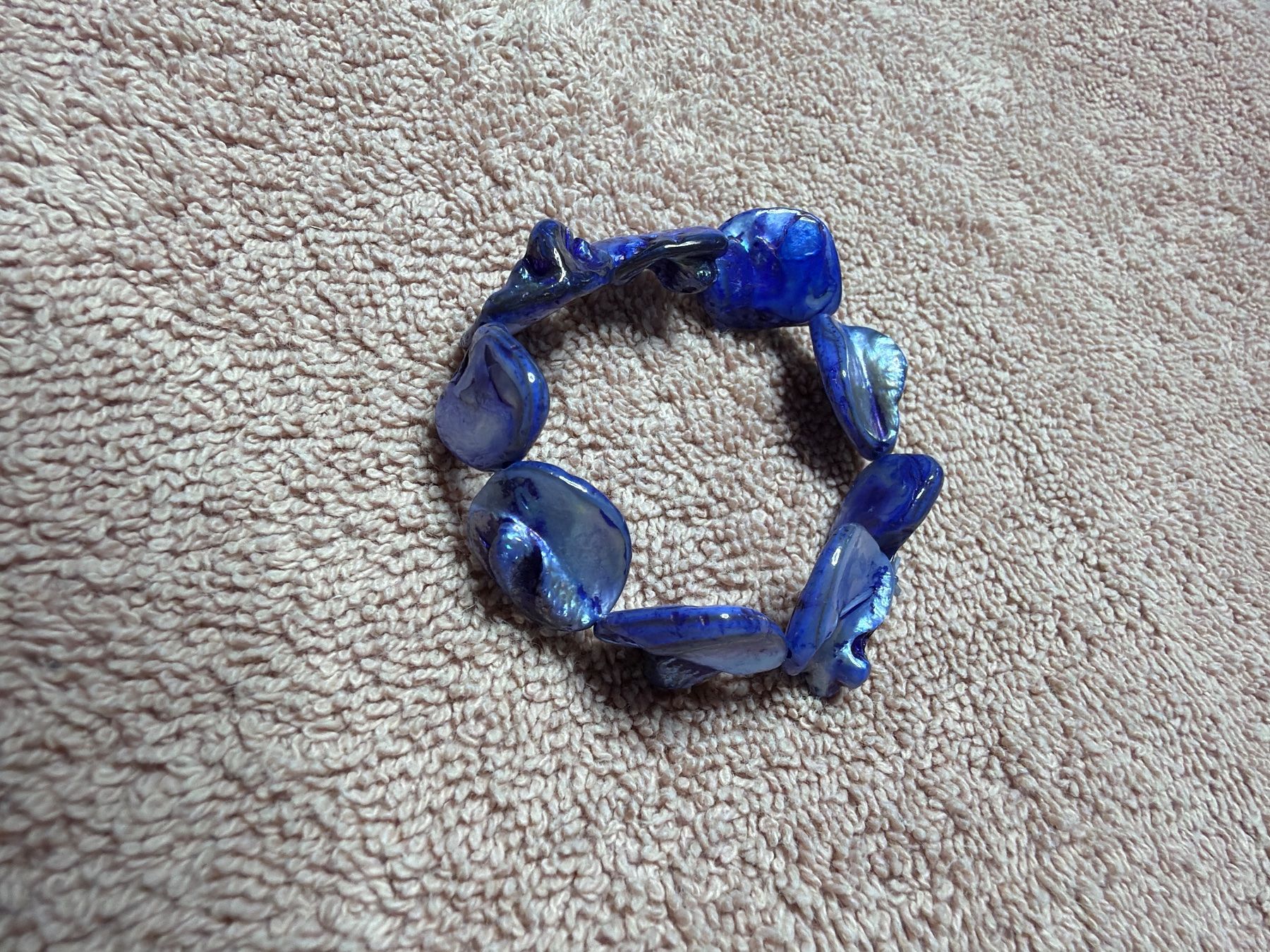Bracciali & Braccialetti: Armband aus echten Muschelnuggets – Nuovo (secondo la descrizione) da Embrach venduto da KleineFee51 3